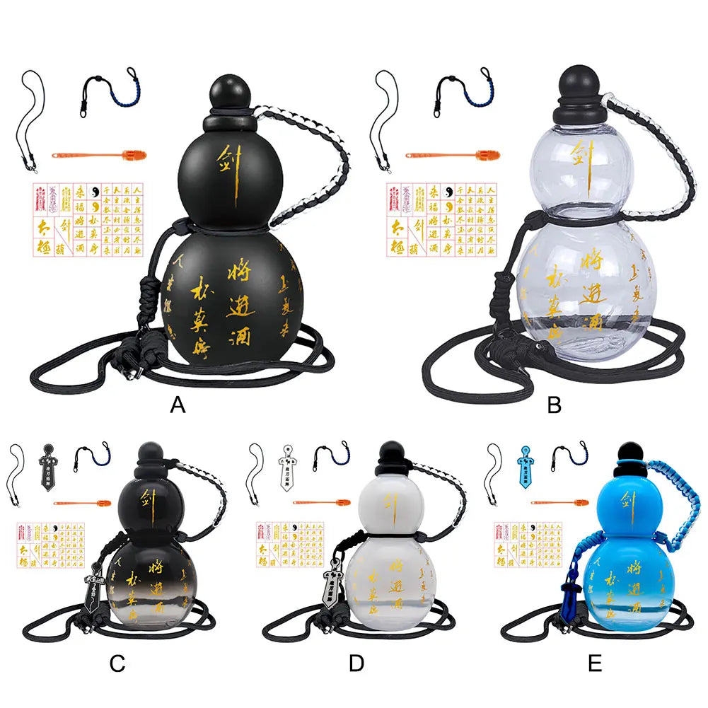 800ml Chinese Retro-Inspired Gourd Water Bottle