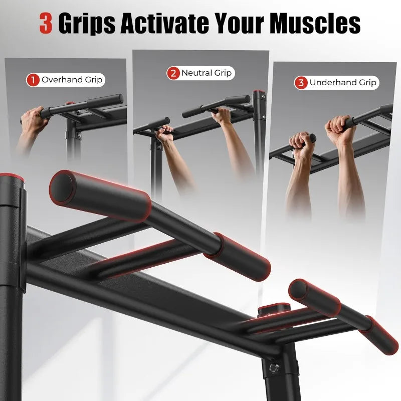 Power Tower Pull Up Dip Station
