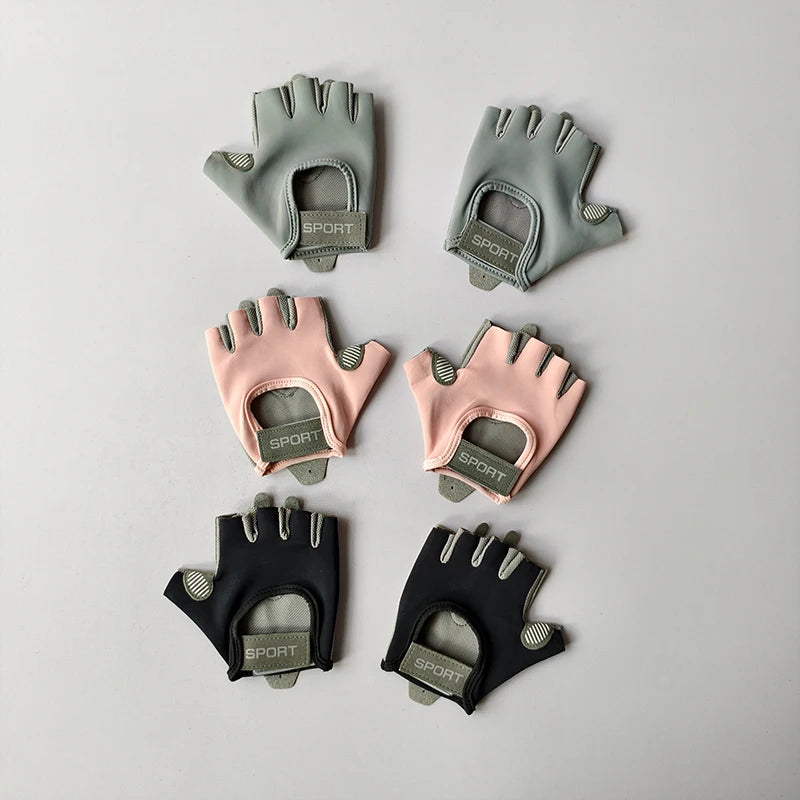 Fitness Women's Half Finger Gloves Anti Cocoon