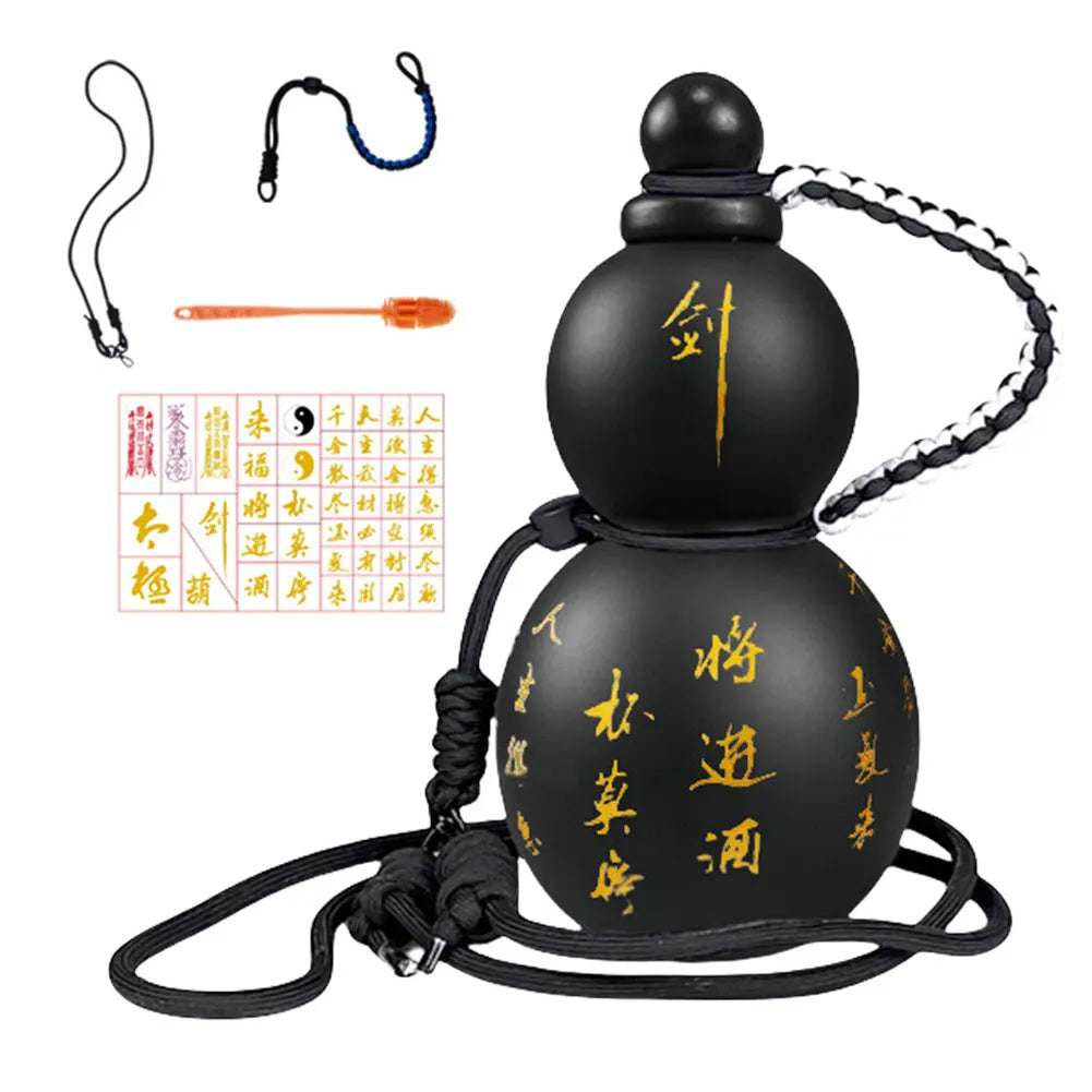 800ml Chinese Retro-Inspired Gourd Water Bottle