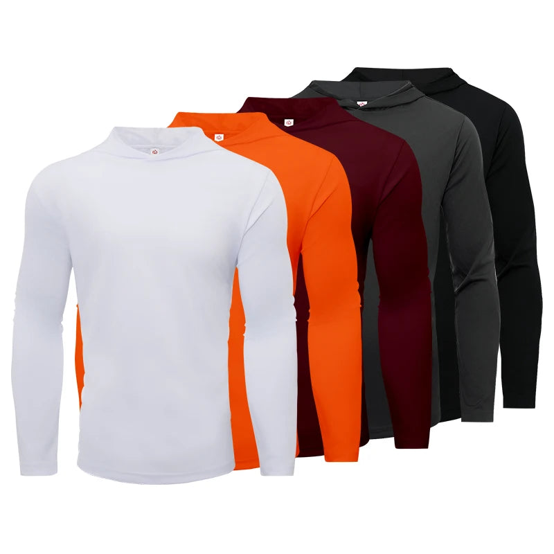 Men's Five Piece Sports Long Sleeved T-shirt