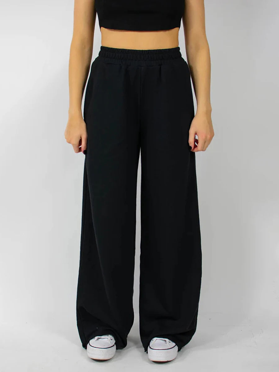 Women s High Waist Wide-Leg Pants