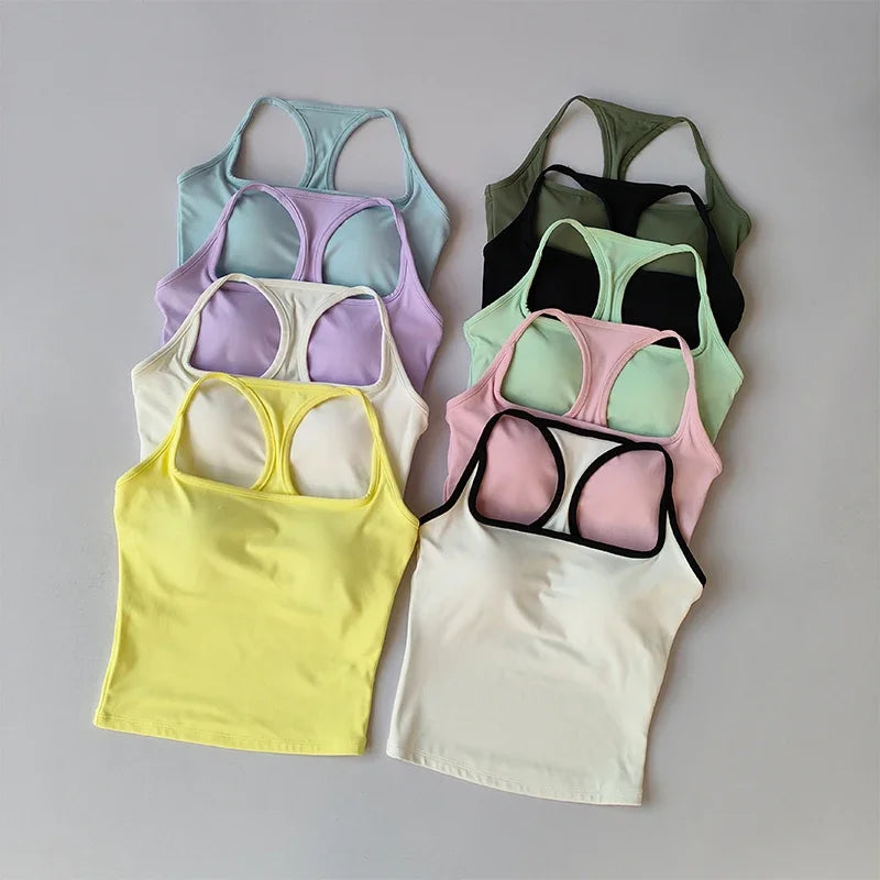 Sports and Fitness Vest with Chest Pad