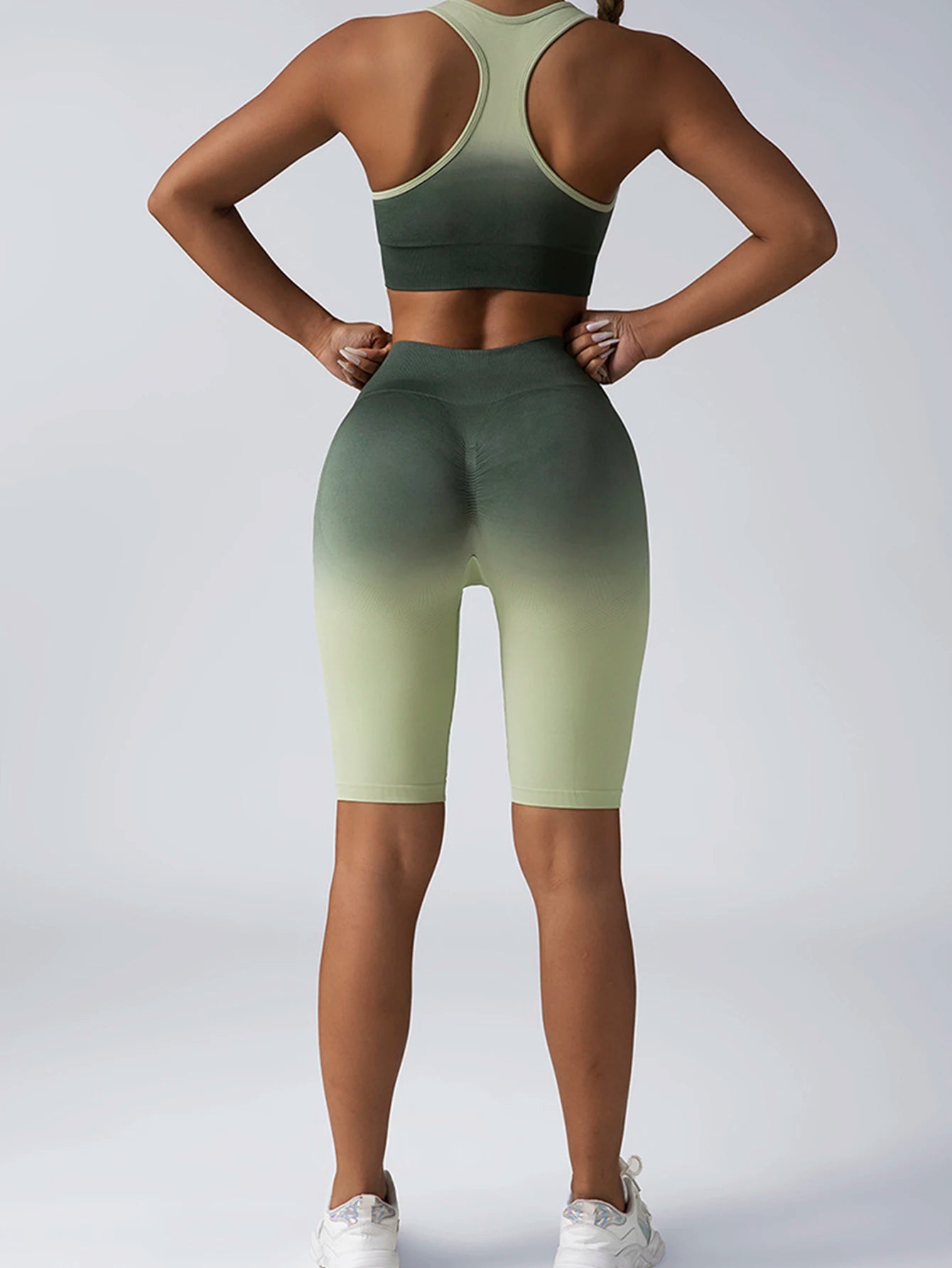 US Local Women's 2 Piece Fitness Wear Yoga