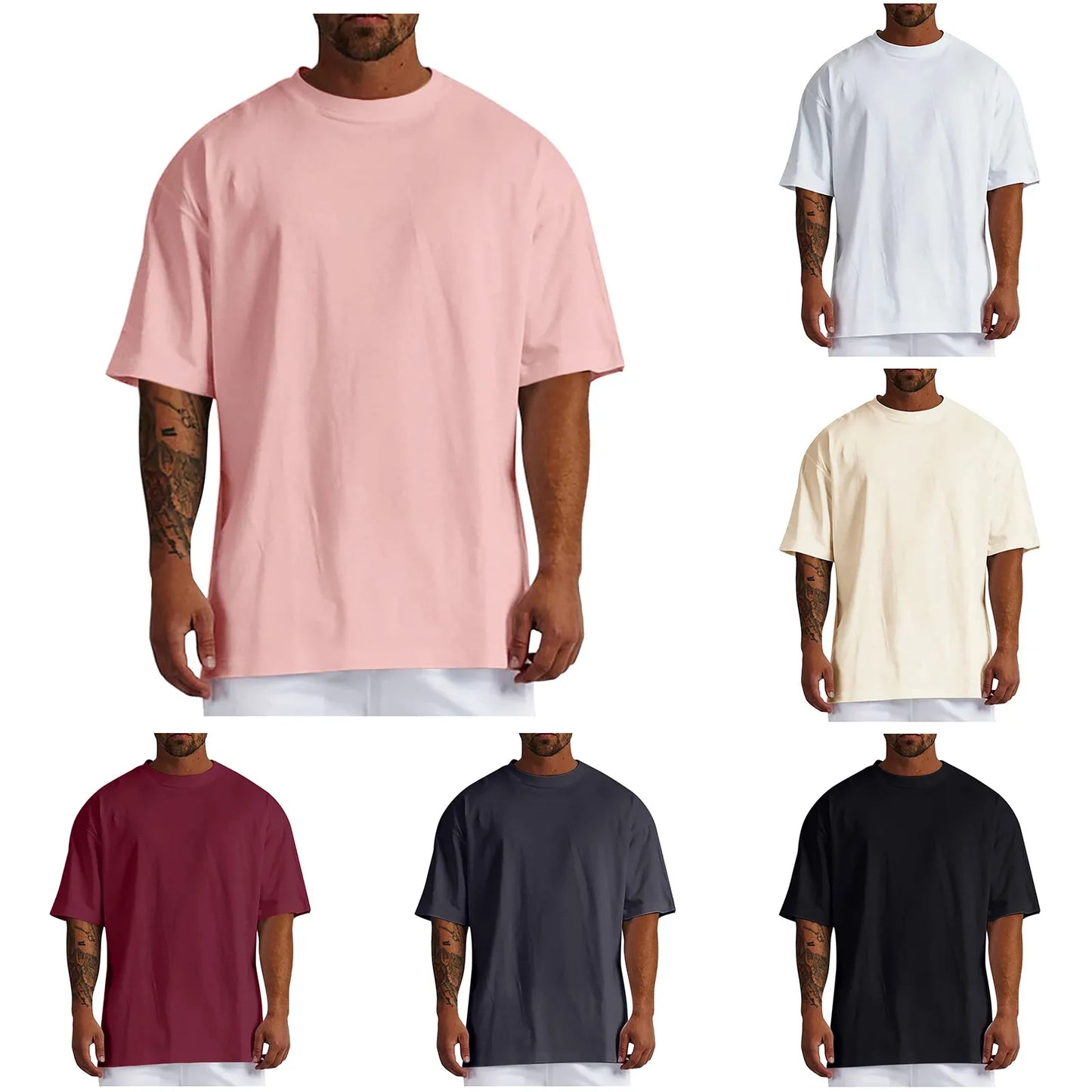 Pure Cotton Shirt Oversized Men