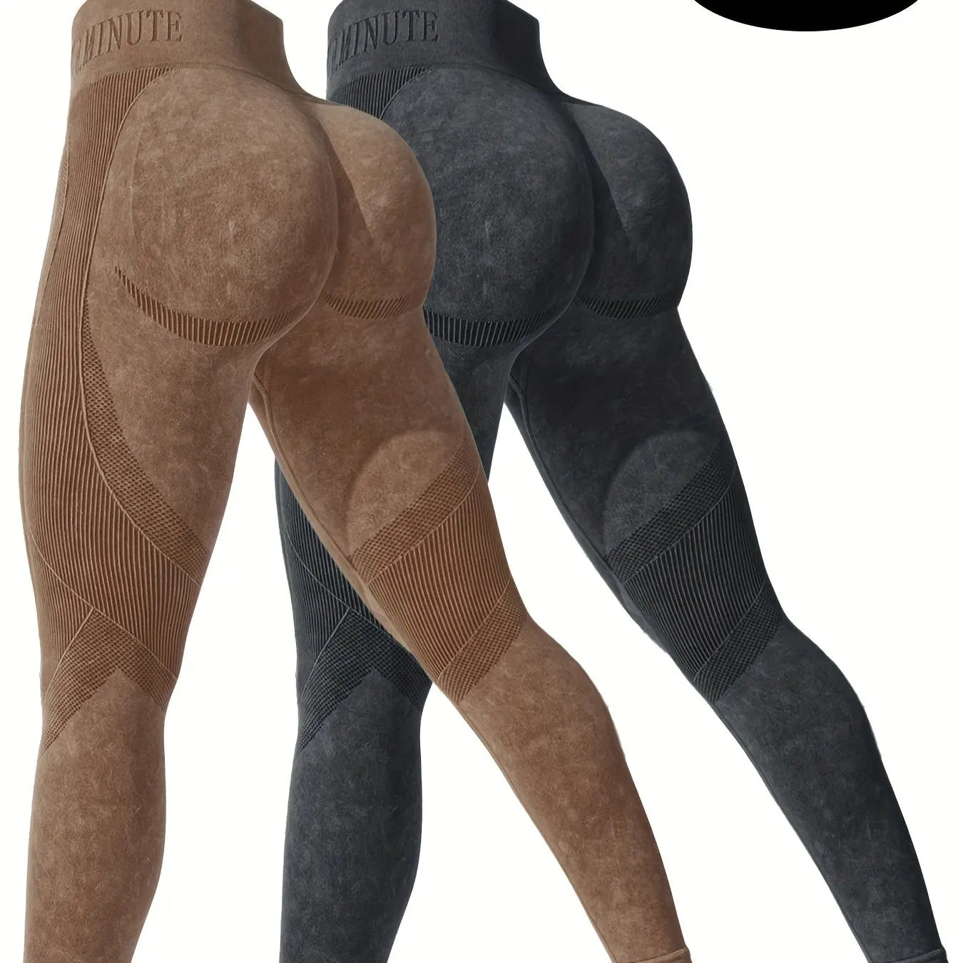 2 Pack Women's High Waisted Sexy Butt Lifting